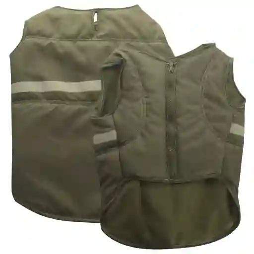 Chaleco Nautico Verde Militar Talla S 3-887-3