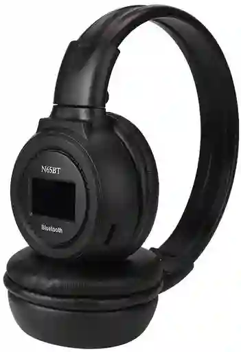 Diadema Bluetooth Inalambrica Bs-n65bt Negra
