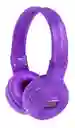 Diadema Bluetooth Inalambrica Bs-n65bt Morada