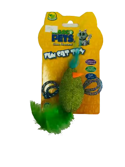 Animal Exotico Pajaro Con Catnip Mascopets