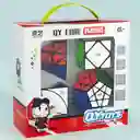 Set Cubo Rubik Engranaje Habilidad Rompecabezas Pirámide Dodecaedro Skewb Ivy Eqy527