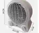 Calentador Ambiente Kalley 900w K-ca18