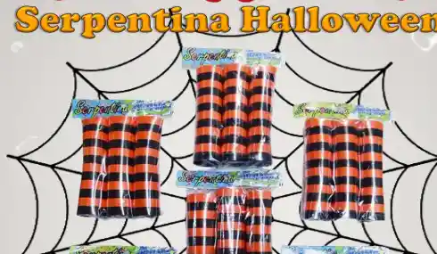 Serpentina Halloween X 3