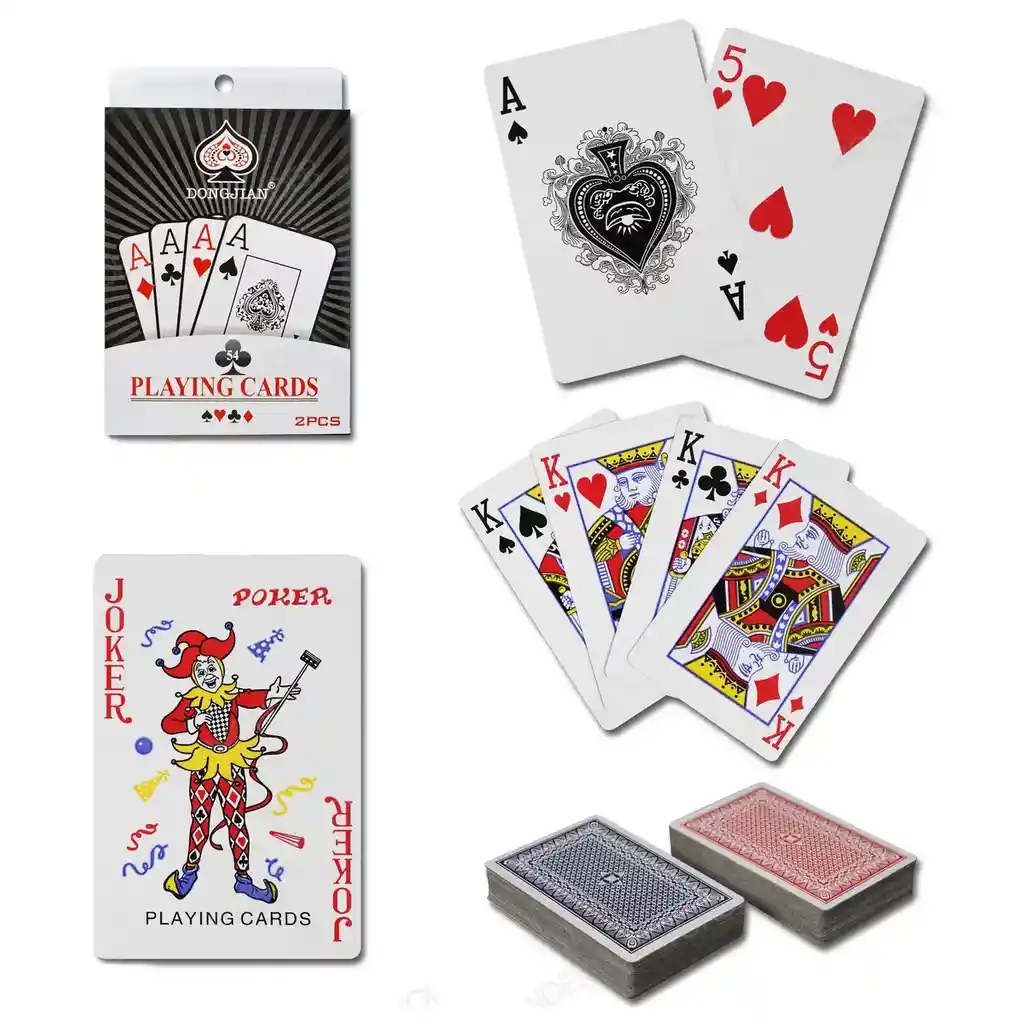 Juego De Cartas Remis 108 Piezas Dongjian