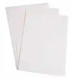 Cartulina Octavo Color Blanco Paquete X 7 Unds