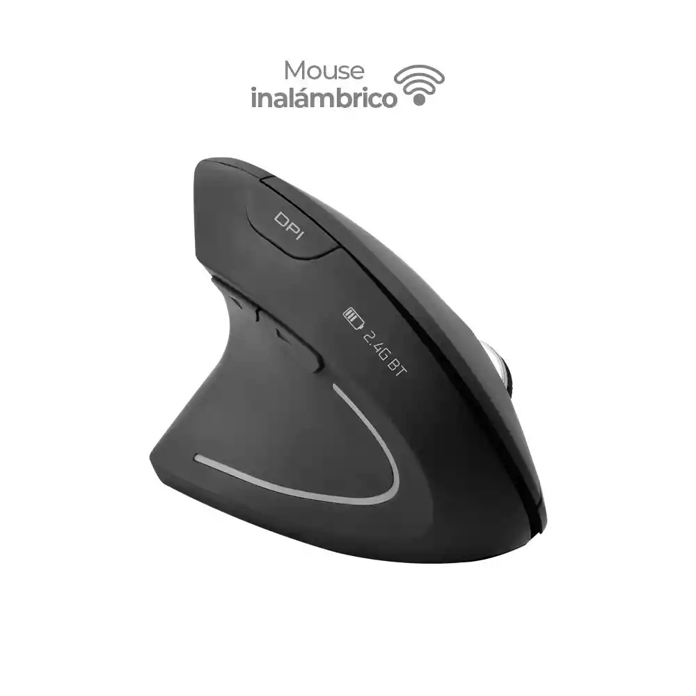 Mouse Vertical Inalambrico Para Zurdos Jyr Mijr-002 | 2.4gbt