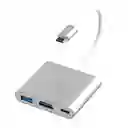 Hub Multipuertos Puertos Usb-c (3 En 1) Be-bz07