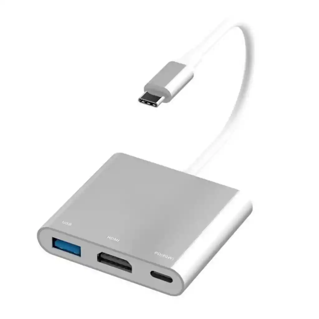 Hub Multipuertos Puertos Usb-c (3 En 1) Be-bz07