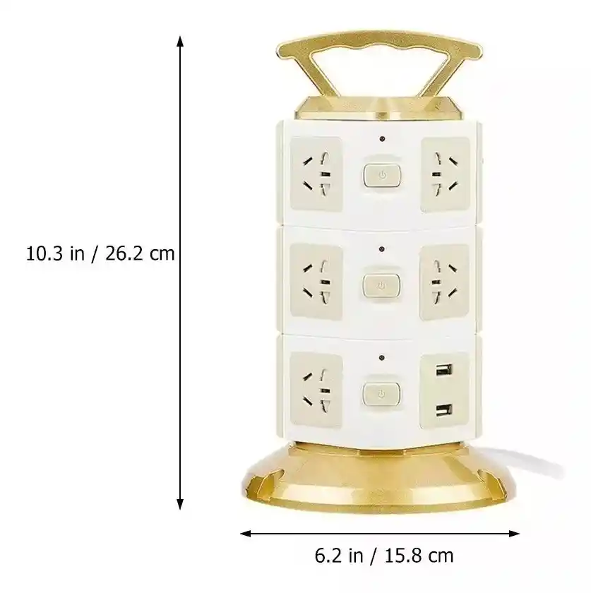 Multitoma Torre Vertical 3 Niveles