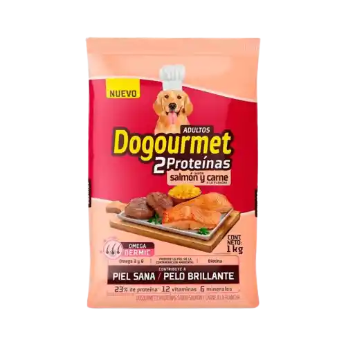 Dogourmet Salmon Y Carne A La Plancha 25 Kg