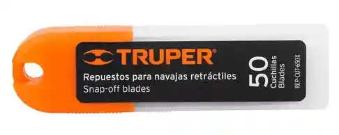 Estuche Con 50 Cuchillas De Repuesto Para Cutter De 18mm