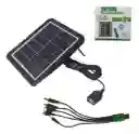 Panel Solar Cargador Celular 2 Watts 6 Voltios Cclamp Cl-620