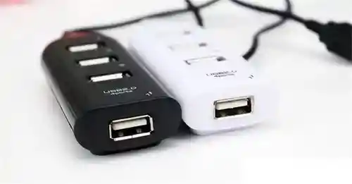 Hub Usb 4 Puertos Extension Multiplicador Adaptador Usb 2.0