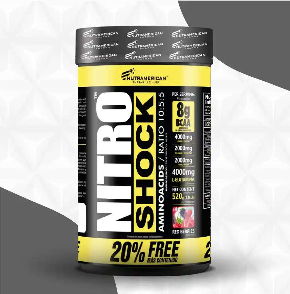 Nitro Shock 405 Gr Aminoacidos