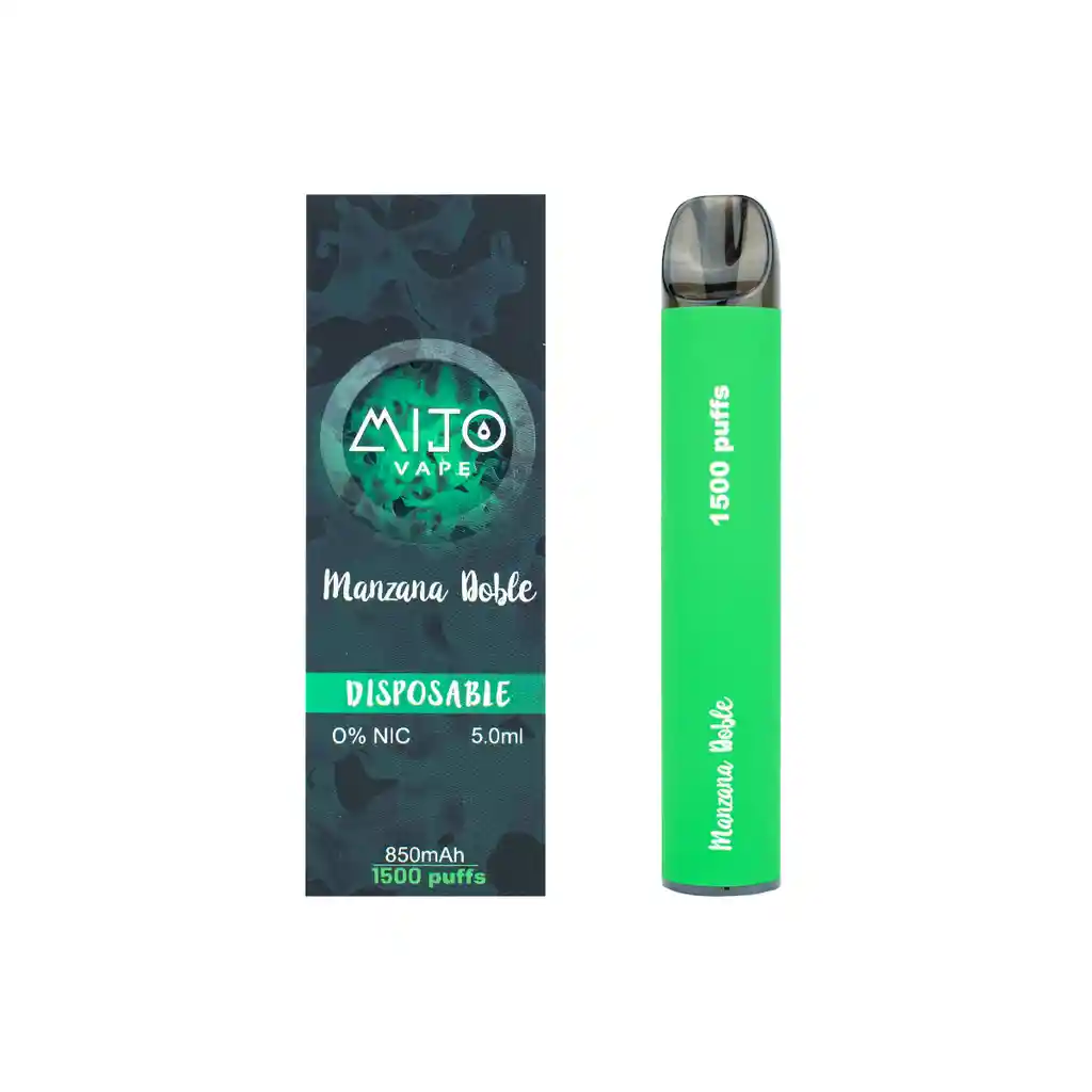 Mijo Vape 1500 Puffs Manzana Doble