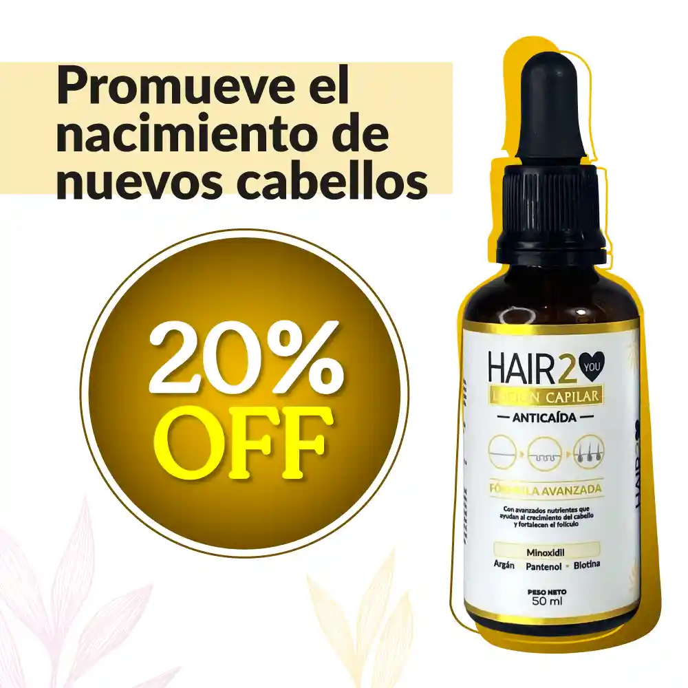 Locion Capilar Con Minoxidil