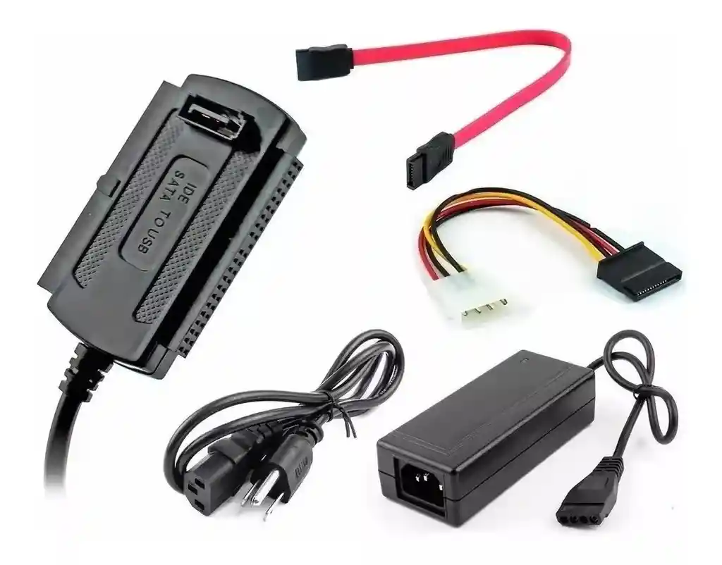 Convertidor Disco Duro Ide Sata 3.5 2.5 A Usb 2.0