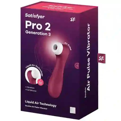 Satisfyer Pro 2 Generation 3 Con App Vinotinto