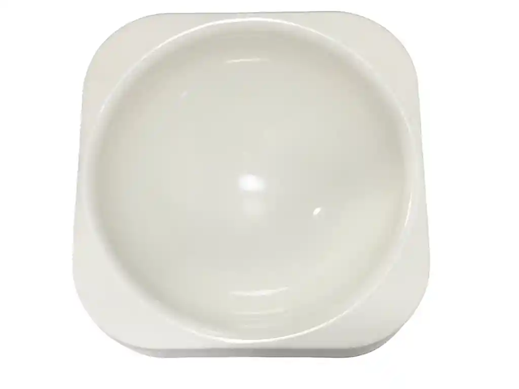 Taza Comedero O Bebedero De Mascotas Para Perros Y Gatos Blanco