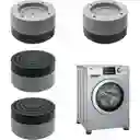 Base Soporte Lavadora Estufa Caucho X4 Secadora Vibración