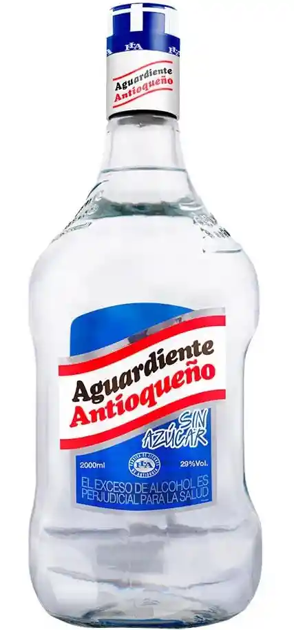 Aguardiente Azul Garrafa