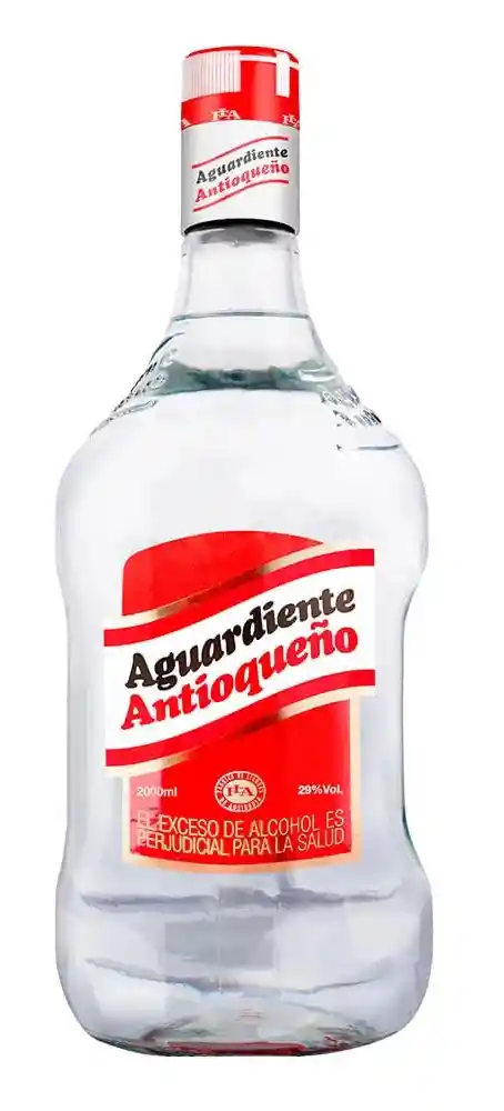 Aguardiente Rojo Garrafa