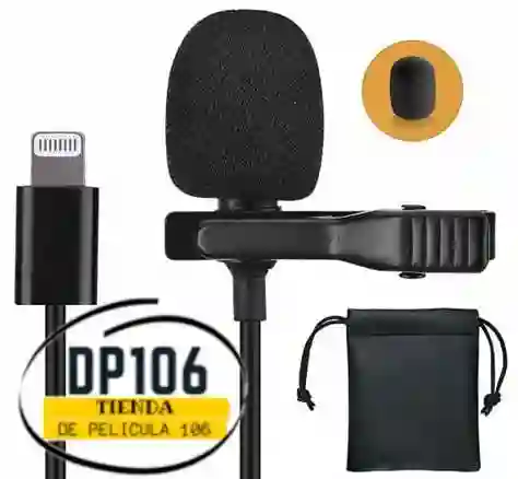 Microfono De Solapa Para Iphone / Lightning