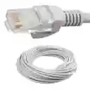 Cable De Red Patch Cord 10 Metros Categoria 5e Terminal Rj45