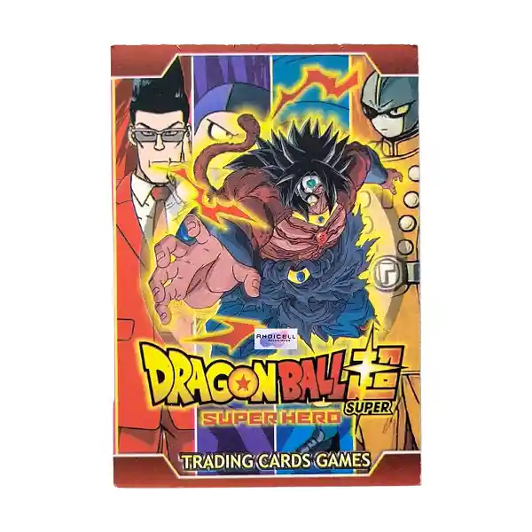 50 Sobres De Cartas Dragon Ball Super Hero Holográficas Coleccionables