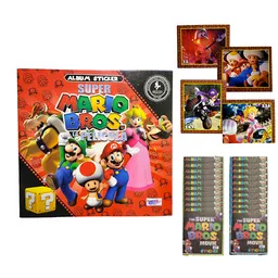 Álbum Super Mario Bros La Pelicula + 150 Láminas Auto-adhesivas