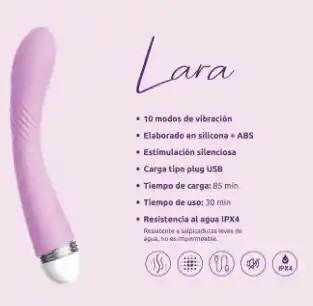 Vibrador Lara Carga Usb