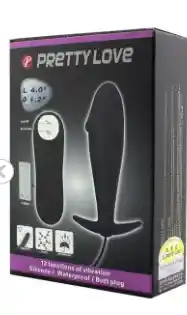 Estimulador Anal Vibrador 12 Funciones