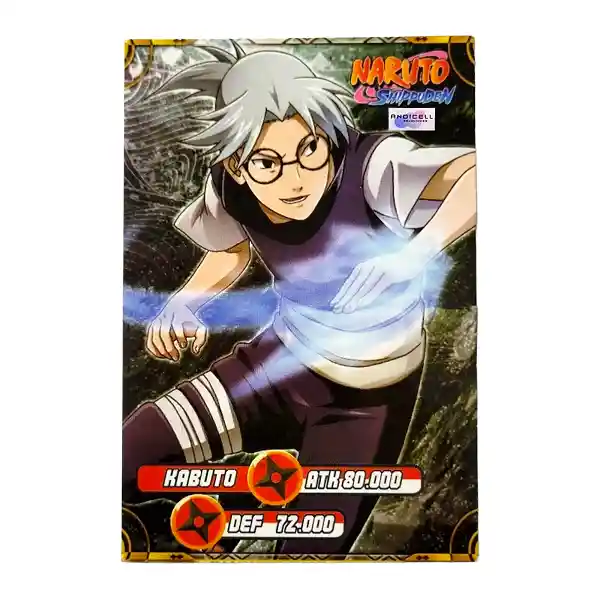 50 Sobres De Cartas Naruto Shippuden Coleccionables