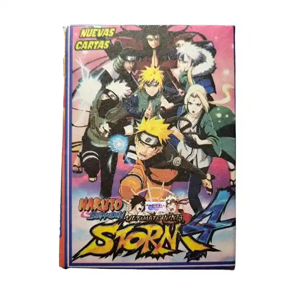 50 Sobres De Cartas Naruto Storm 4 Coleccionables Intercambiables