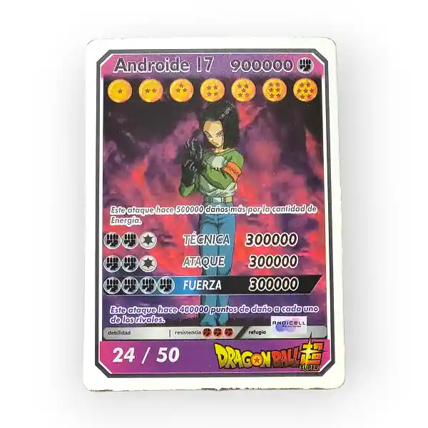 50 Sobres Cartas Dragon Ball Super Holográficas Coleccionables