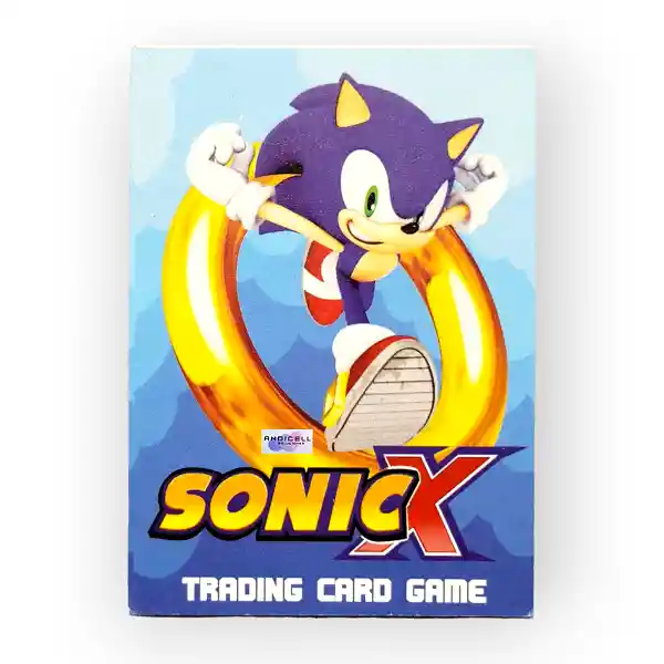 50 Sobres De Cartas Sonic X The Hedgehog Coleccionables Intercambiables