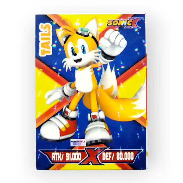 50 Sobres De Cartas Sonic X The Hedgehog Coleccionables Intercambiables