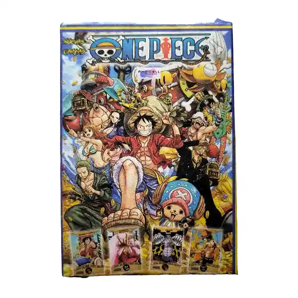 50 Sobres Cartas One Piece Coleccionables Intercambiables