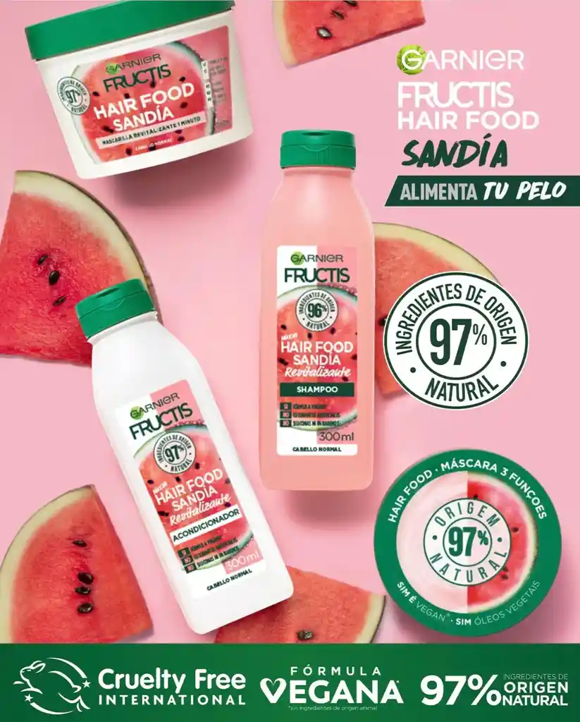Hair Food Fructis Sandia
