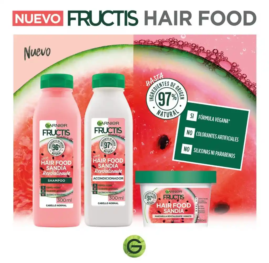 Hair Food Fructis Sandia