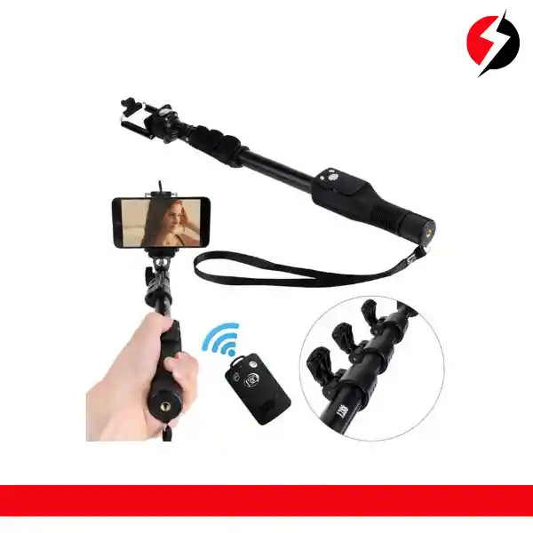 Palo Selfie Para Celulares/cámaras Gopro Bluetooth Monopod