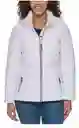 Chaqueta Tommy Hilfiger 100% Original Impermeable Mujer Talla L Blanco