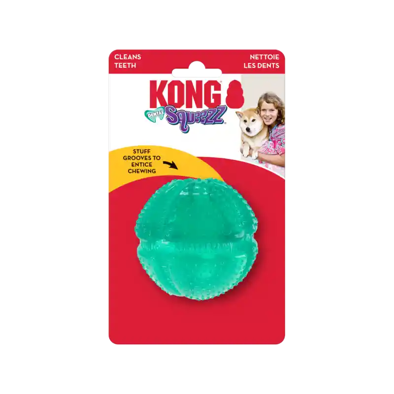 Kong Squeezz Dental Ball Talla M