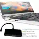 Adaptador 3 En 1 Tipo C Usb 3.1 A Hdmi, Vga, Audio 3.5 Mm