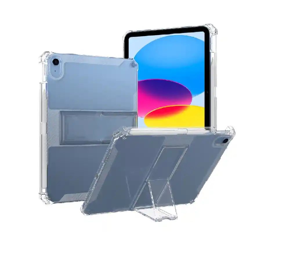 Goma Anti Golpe Transparente Ipad 10ma Gen 10.9 Con Soporte