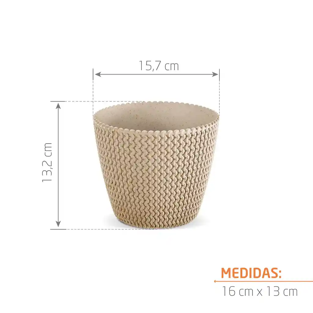 Matera Splofy Eco 16 Cm Café Claro