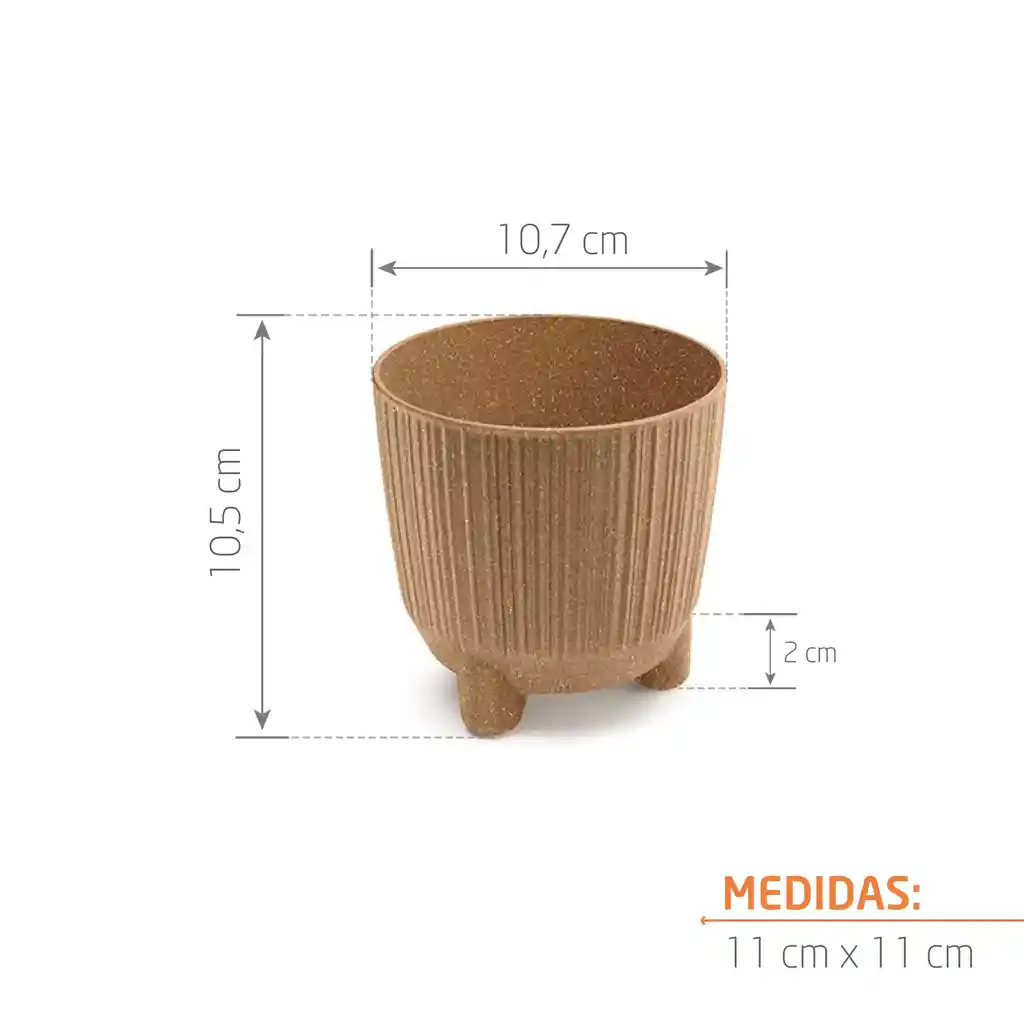 Matera Ryfo N Eco 11 Cm Café Claro