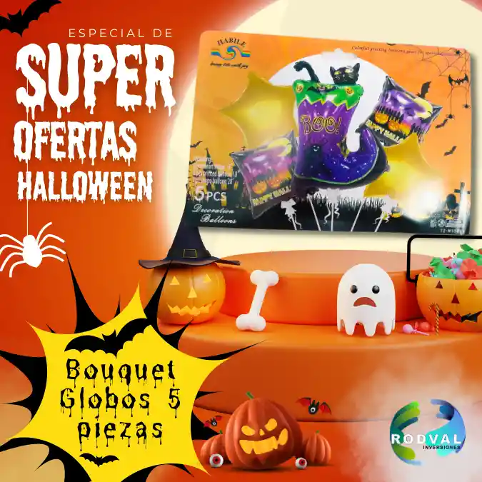 Globos Metalicos Halloween T2-ws5003 Isp