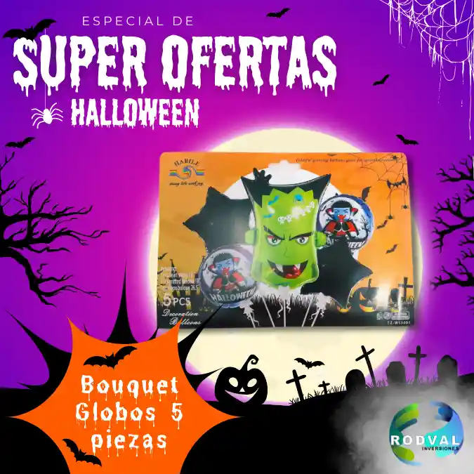 Globos Metalicos Halloween T2-sd5004 Isp