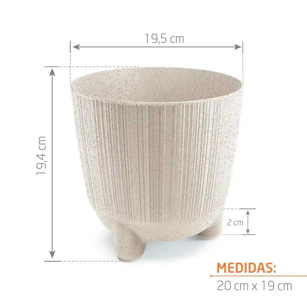 Matera Ryfo N Eco 20 Cm Blanco